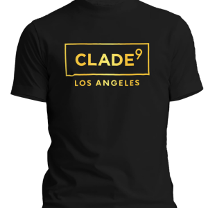 CREW NECK LOS ANGELES BLACK-GOLD