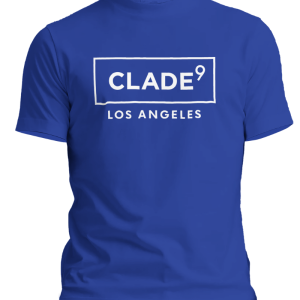 CREW NECK LOS ANGELES BLUE-WHITE