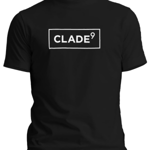 CREW NECK CLADE9 LOGO BLACK