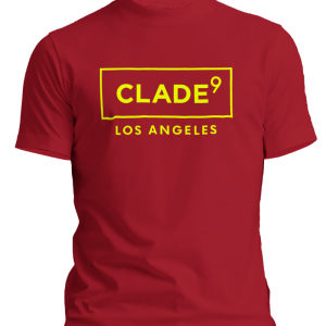 CREW NECK LOS ANGELES MAROON
