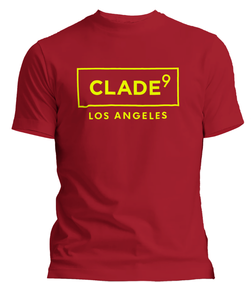 CREW NECK LOS ANGELES MAROON