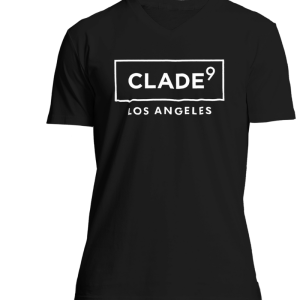 V NECK LOS ANGELES BLACK
