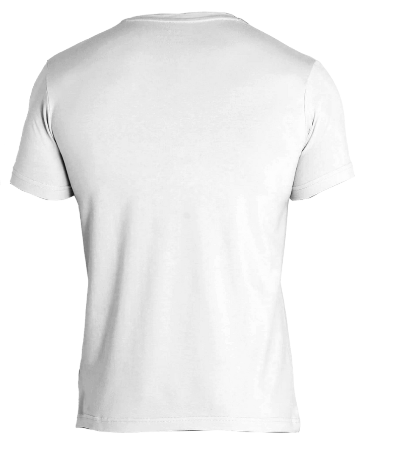 V-NECK CLADE9 LOGO WHITE - Image 2