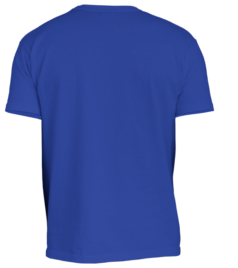 CREW NECK LOS ANGELES BLUE-ORANGE - Image 2