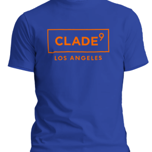 CREW NECK LOS ANGELES BLUE-ORANGE