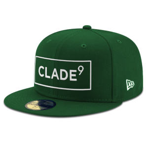CAP CLADE9 FOREST GREEN-WHITE