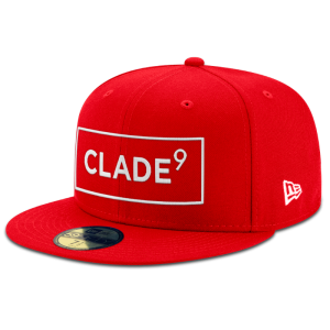 CAP CLADE9 RED-WHITE