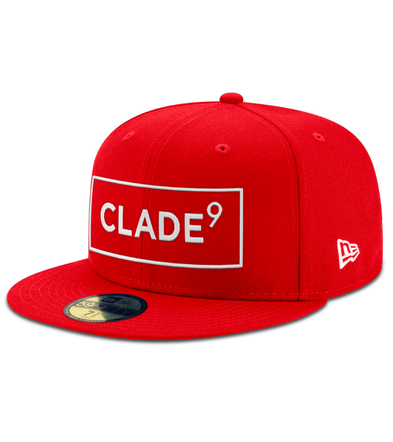 CAP CLADE9 RED-WHITE